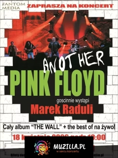 Album "The Wall" oraz największe przeboje Pink Floyd na żywo - Another Pink Floyd i Marek Raduli
