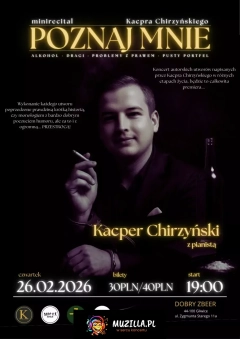 "Poznaj Mnie" - Minirecital Kacpra Chirzyńskiego (Premiera 2026)