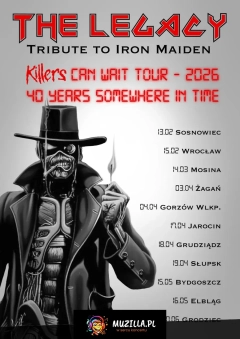 The Legacy - tribute to Iron Maiden | Koncert na trasie KILLERS CAN WAIT 2026