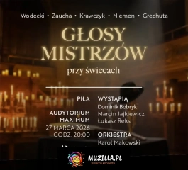 Spokojny, nastrojowy wieczór z muzyką, którą wszyscy znamy.