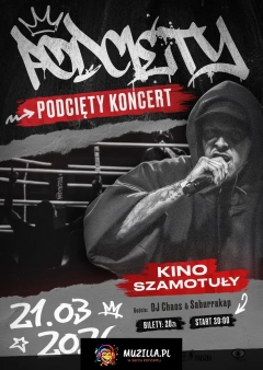 Koncert hip-hopowy | Podcięty i goście: DJ Chaos & Saburrakup