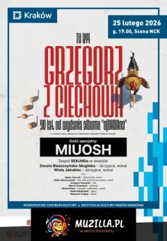 Koncert jubileuszowy z gościnnym udziałem rapera Miuosha