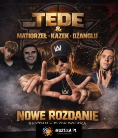 TEDE w Kołobrzegu! Jako support zagrają: Matiorzeł, Kazek, Dżanglu