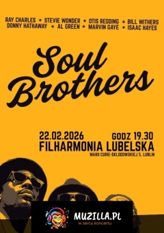 Soul Brothers - największe hity soul i funky na żywo w Lublinie