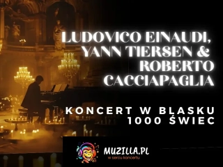 Ludovico Einaudi, Yann Tiersen and Roberto Cacciapaglia
