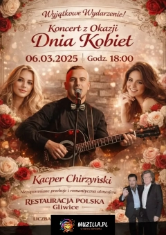 Koncert Najpiękniejszych Polskich Przebojów na Dzień Kobiet!