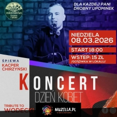 Tribute to Krawczyk & Wodecki czyli Kacper Chirzyński na żywo z okazji Dnia Kobiet!