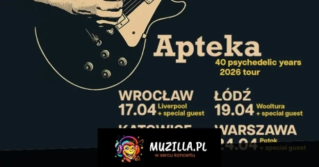 KW Bookings zaprasza do wspólnego świętowania 40 lat na scenie legendarnego zespołu Apteka!