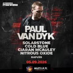 Paul Van Dyk, Solarstone, Cold Blue, Ciaran Mcauley, Nitrous Oxide, Rafuss