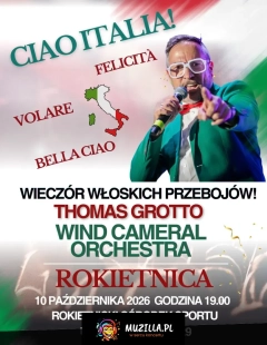 "Ciao Italia" Thomas Grotto i Wind Cameral Orchestra