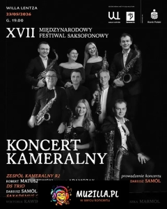 Koncert muzyki kameralnej - Międzynarodowy Festiwal Saksofonowy 2026