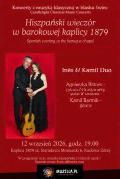 Hiszpański wieczór w barokowej kaplicy 1879
