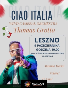 "Ciao Italia" Thomas Grotto i Wind Cameral Orchestra