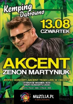 Zenek Martyniuk/ Kemping Dąbrówno/ Koncert na żywo