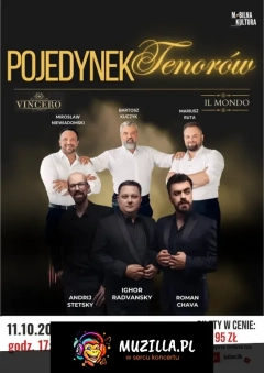 Pojedynek Tenorów: Tenorzy Vincero & Tenorzy Il Mondo