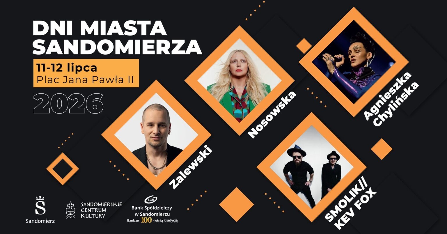 plakat dni miasta Sandomierza 2026