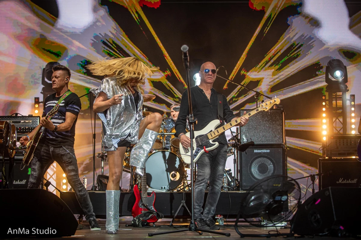 Bajm i Beata Kozidrak podczas Sosnowiec Fun Festival 2024.