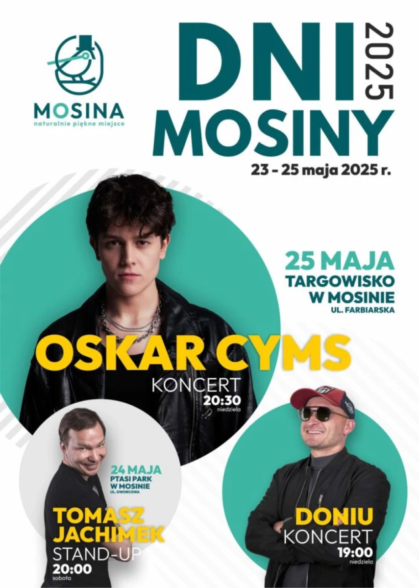 Dni Mosiny 2025: Święto miasta pełne atrakcji