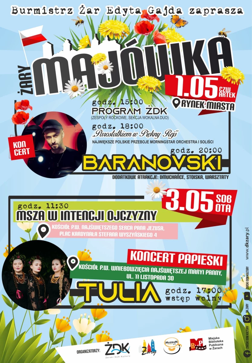 Majówka 2025 w Żarach
