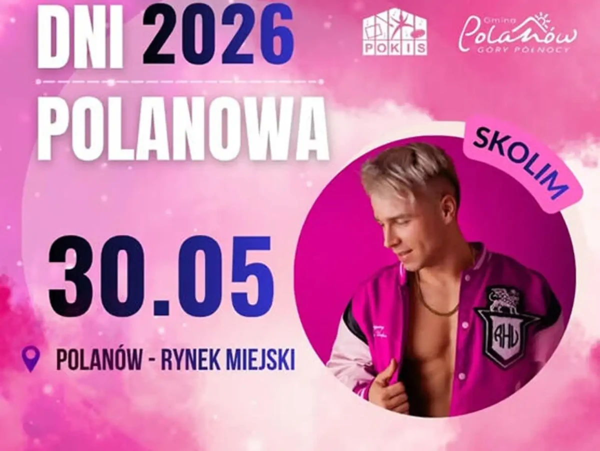 Dni Polanowa 2026. Skolim zagra 30 maja na Rynku Miejskim w Polanowie