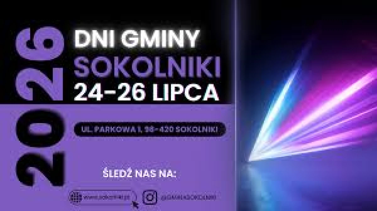 Dni Gminy Sokolniki 2026 – data, miejsce, program i najważniejsze informacje