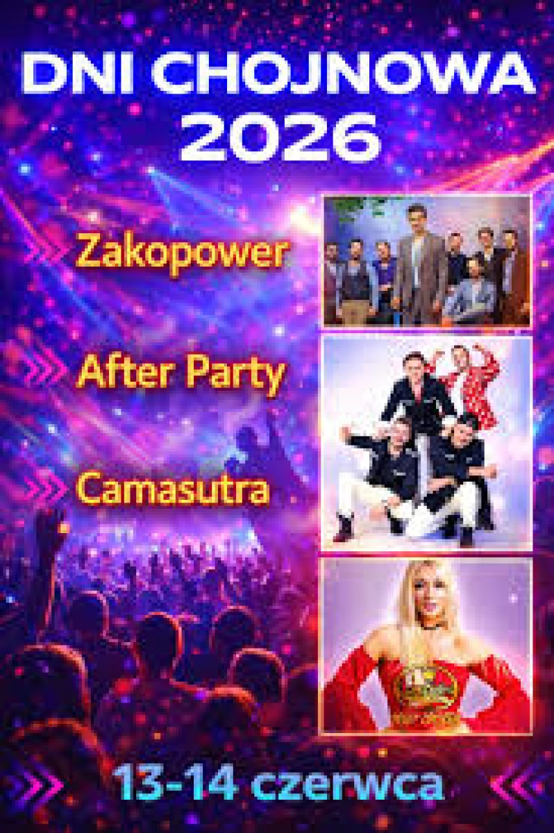 Dni Chojnowa 2026 – Zakopower i CamaSutra gwiazdami czerwcowej imprezy