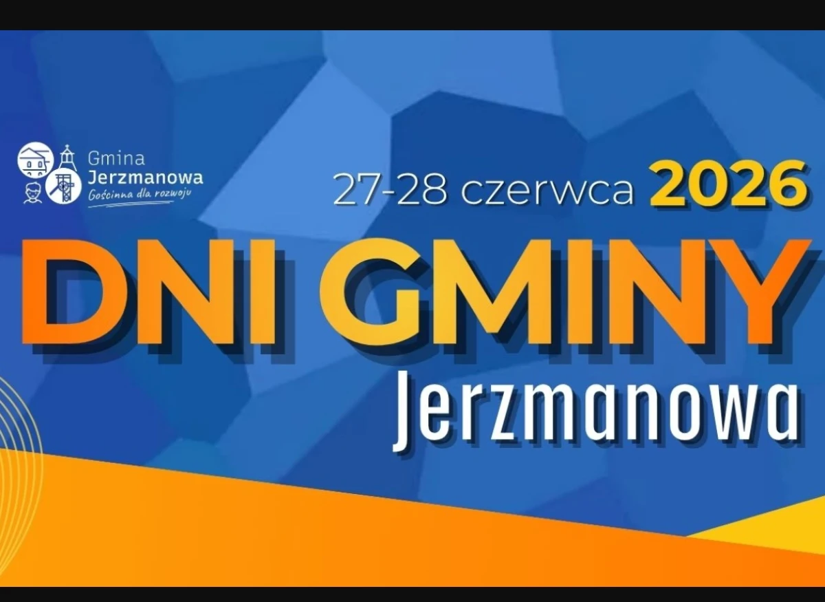 Dni Gminy Jerzmanowa 2026. Dwudniowe święto gminy już 27–28 czerwca