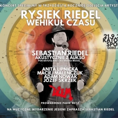 Sebastian Riedel zaprasza na wyjątkowy koncert ku czci Ryśka Riedla w 30. rocznicę jego śmierci