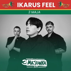 IKARUS FEEL zagra na festiwalu 3-MAJÓWKA 2025 we Wrocławiu
