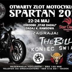 III Otwarty Zlot Motocyklowy Spartan 2026 w Dadaju. Kiedy zlot motocyklowy i kto zagra?
