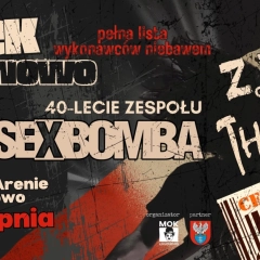 Rock Legionowo 2026 w Legionowie. Sexbomba świętuje 40-lecie, zagrają też The Bill i Cela Nr 3