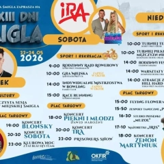Dni Śmigla 2026 I IRA, Piękni i Młodzi, Zenek Martyniuk