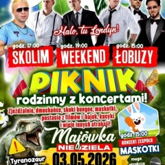 Piknik Rodzinny z koncertami Brodnica 2026 – Skolim, Weekend i Łobuzy na Letniej Przystani. Sprawdź harmonogram