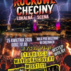 Rockowe Chęciny 2026 – Ayahuasca, Wave gra covery i Misstits zagrają 25 kwietnia. Wstęp wolny