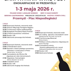 Carpathian Wine Fest 2026 w Przemyślu – festiwal wina i sera na majówkę. Program, atrakcje i wstęp wolny