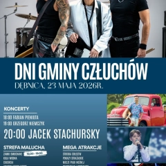 Dni Gminy Człuchów 2026 w Dębnicy – Jacek Stachursky, koncerty i atrakcje