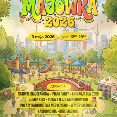 Wschowska Majówka 2026 – rodzinne atrakcje w Parku Herbergera. Program, godziny i atrakcje dla dzieci