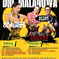 Dni Malanowa 2026: Daj To Głośniej, After Party i Redlin – koncerty 30–31 maja